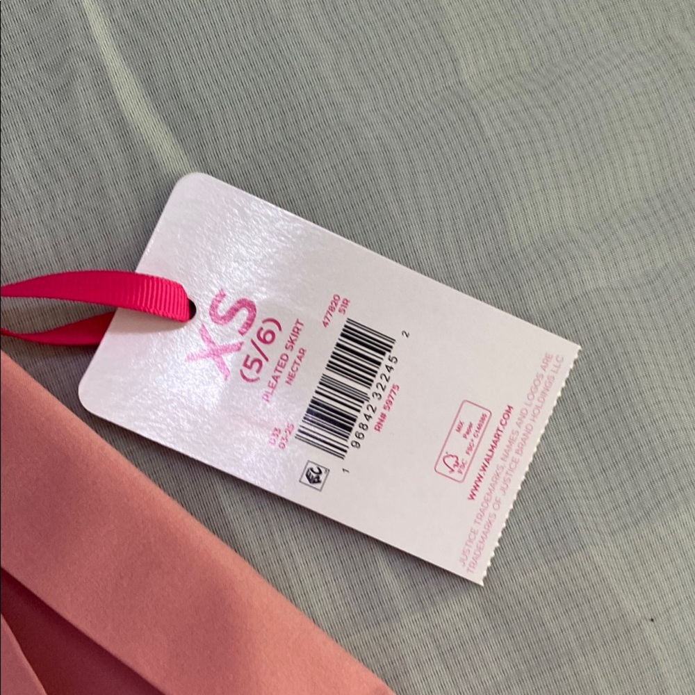 Justice Pink Pleated Tennis Skirt - Picture 4 of 12